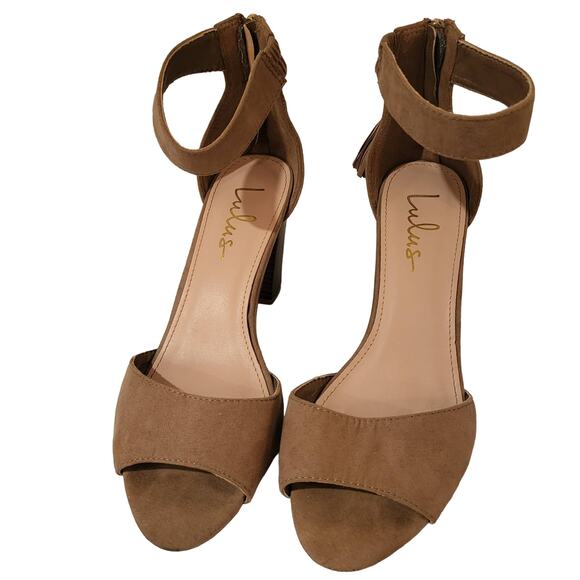 Lulus Womans shoes heels size 9 Top B - Picture 2 of 7
